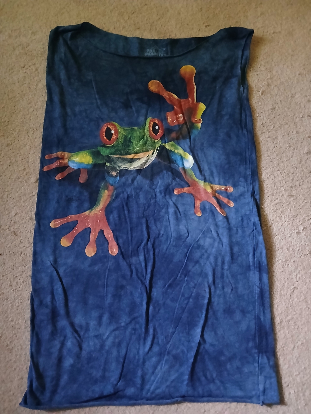 The Mountain Blue Frog Women Dress Or A Tunic